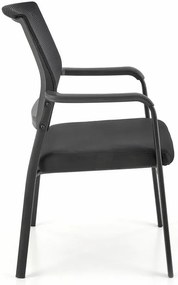 Fotel czarny konferencyjny M7-K31
