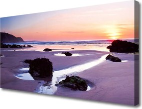 Zdjęcie na płótnie Piaszczysty Brzeg Oceanu