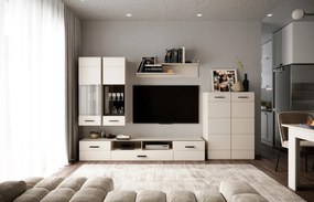 Nowoczesny zestaw mebli do salonu - Linko