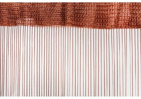 Brązowa zasłona na drzwi 100x200 cm String – Mendola Fabrics