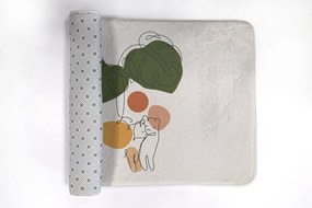 Dywanik łazienkowy Dywanik łazienkowy Koty monstera