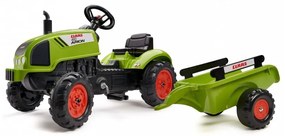 Falk traktorek na pedały claas arion 410 z przyczepą