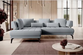 Narożnik GIOTTO L Lewostronnyelektryczna regulacja siedziska tkanina PERFECT HARMONY 85 WERSAL