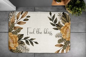 Dywanik do łazienki Dywanik do łazienki Kwiatowa kompozycja