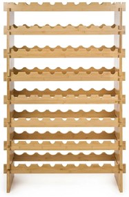 G21 Bambusowy regał na wino, 72 butelki