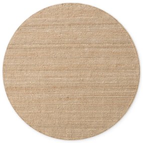 Okrągły dywan z juty w naturalnym kolorze ø 160 cm Bouclé Jaipur – Hanse Home