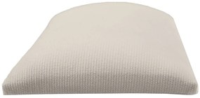 PROMOCJA Tapicerowany panel ścienny FRAME PAROS 15x90 cm, kremowy II gatunek