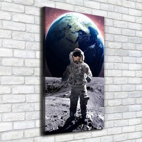 Foto obraz na płótnie do salonu pionowy Astronauta