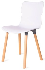Krzesło Duo wood Carrara 50,3 x 46,3 x 80,9 cm