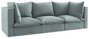Niebieska sofa 255 cm Manao – Makamii