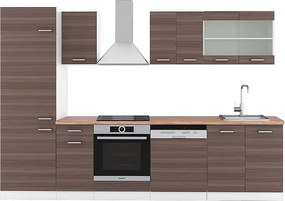 Aneks kuchenny szlachetny szary/biały 300x60x81.6 r-line