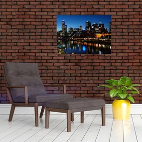 Obraz nocy w Melbourne (70x50 cm)