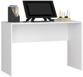 Białe Minimalistyczne Biurko Dziecięce, Młodzieżowe D9-P34