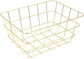 Ozdobny metalowy koszyk