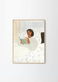 Plakat 50x70 cm Morning Read – Isabelle Vandeplassche – The Poster Club