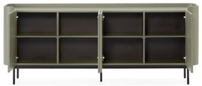 Zielona komoda 200x80x40 cm Willa – MOME