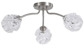 Searchlight 11523-3SN - Przysufitowy żyrandol ASTRAL 3xG9/33W/230V matowy chrom