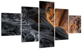 Obraz - Spojrzenie do środka (125x70 cm)