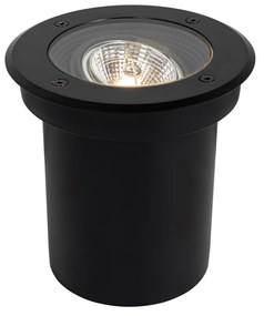 Zewnetrzna Nowoczesny zewnętrzny reflektor naziemny czarny AR70 regulowany IP65 - Delux Nowoczesny Oswietlenie zewnetrzne