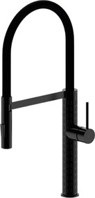 Architek Bateria zlewozmywakowa z główką prysznicową czarny