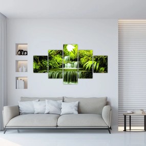 Obraz - Indonezyjskie wodospady (125x70 cm)