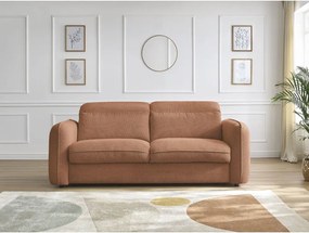 Pomarańczowa sofa 236 cm Achille – Bobochic Paris
