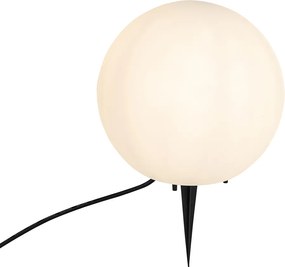 Inteligentna lampa zewnętrzna biała 25 cm IP65 z WiFi A60 - Nura