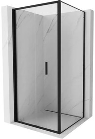 Mexen Exo kabina prysznicowa składana 120 x 120 cm, transparent, czarna - 816-120-120-70-00