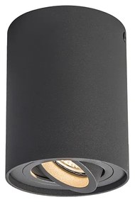 Inteligentny reflektor natynkowy ciemnoszary z możliwością przechylania z WiFi GU10 - Rondoo Up Nowoczesny Oswietlenie wewnetrzne