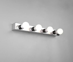 Kinkiet w kolorze błyszczącego srebra Theatro – Trio