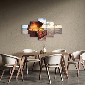 Obraz - Skarb na plaży (125x70 cm)
