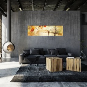 Obraz - Jesienny nastrój (170x50 cm)