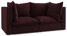 Bordowa sofa 180 cm Manao – Makamii