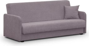 Sofa z Funkcją Spania PORTO Wersalka Dwuosobowa Rozkładana Beżowa Nowoczesna do Salonu