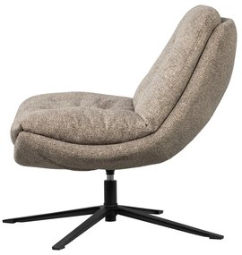 Obrotowy fotel w naturalnym kolorze Arve – WOOOD