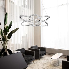 LAMPA WISZĄCA LED G002-CP CHROM