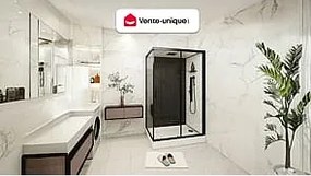 Kabina prysznicowa z hydromasażem - Montaż z dowolnej strony - szer. 110 x gł. 80 x wys. 215 cm - FOMIRA