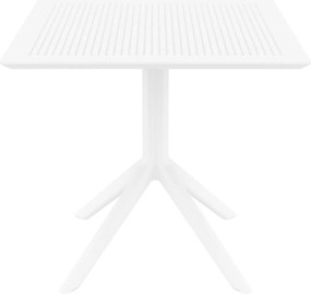 Kwadratowy stół kawiarniany z plastiku Sky Table 80
