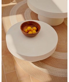 Okrągły betonowy stolik ogrodowy ø 90 cm Aiguablava – Kave Home