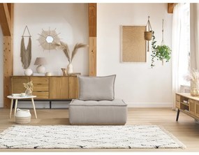 Beżowy fotel z materiału bouclé Elisa – Bobochic Paris