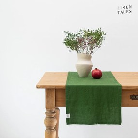 Lniany bieżnik 40x150 cm True Green – Linen Tales