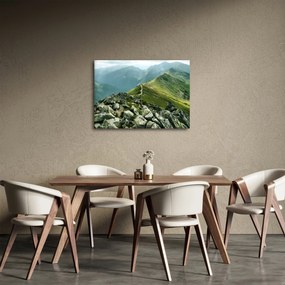 Obraz - Krajobraz górski (70x50 cm)