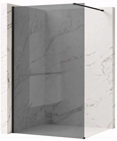 Kabina prysznicowa Walk-In Rea Flexi Grey / Black 90