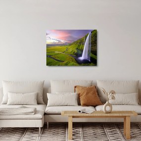 Obraz na szkle - wodospady (70x50 cm)