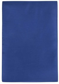 Ciemnoniebieske prześcieradło z satyny bawełnianej z gumką 140x200 cm – Mijolnir