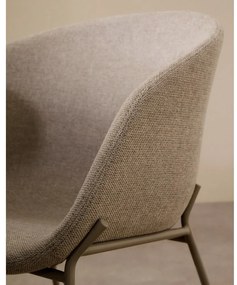 Beżowe krzesło Yvette – Kave Home