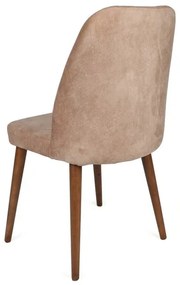 Zestaw krzeseł do jadalni Alfa Beige, 4 szt.