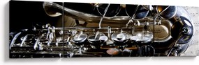 Obraz - Saksofon (170x50 cm)