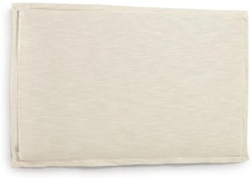 Biały tapicerowany zagłówek 186x106 cm Tanit – Kave Home
