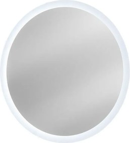 Okrągłe wiszące lustro łazienkowe 80 cm H5-A68